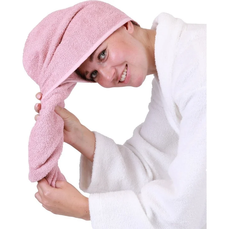 Betz Turban-Handtuch mit Knopf BERLIN Kopfhandtuch Haarturban, (1-St), mit Knopfverschluss – Bild 3