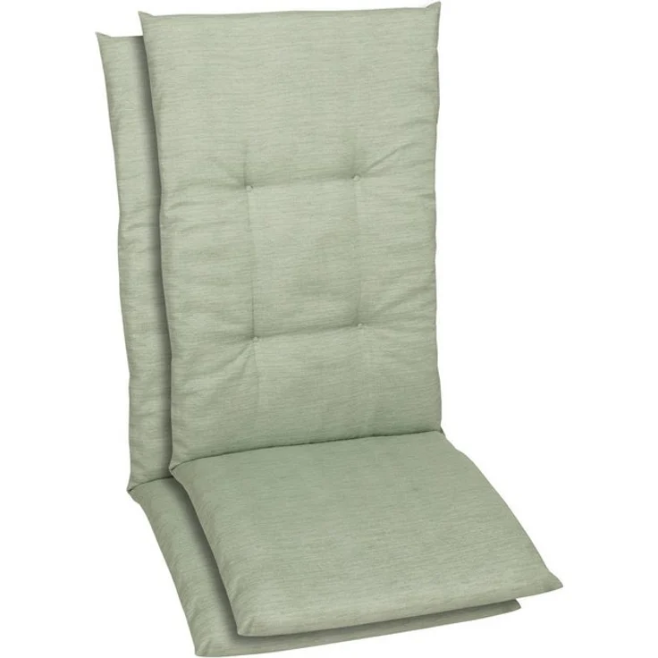 GO-DE Hochlehnerauflage, (Spar-Set, 2 St), Maße ca.: 48 cm x 118 cm x 5 cm – Bild 4