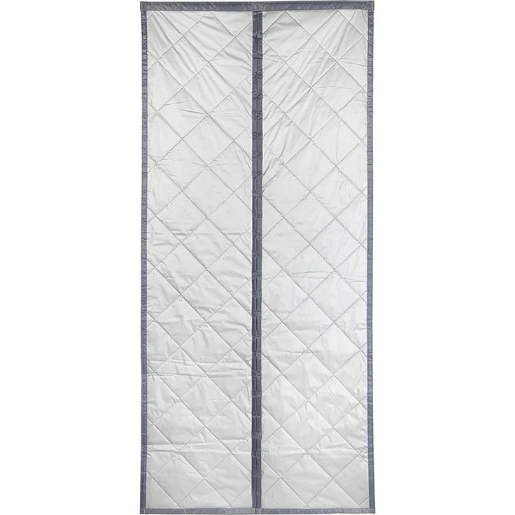 Maximex Türvorhang Wärmeschutz 2in1 (1 St), Klettband, verdunkelnd, Polyester, 90x200 cm, Thermo-Vorhang, reflektierende Außenseite, blickdicht – Bild 1