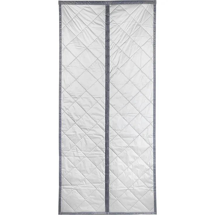 Maximex Türvorhang Wärmeschutz 2in1 (1 St), Klettband, verdunkelnd, Polyester, 90x200 cm, Thermo-Vorhang, reflektierende Außenseite, blickdicht