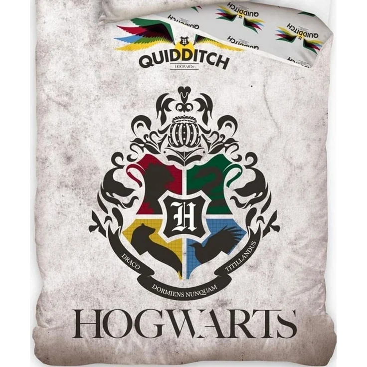 Carbotex Bettwäsche Harry Potter - Hogwarts - 2 x Bettwäsche im Doppelpack, 135x200 80x80, Baumwolle, 100% Baumwolle – Bild 3