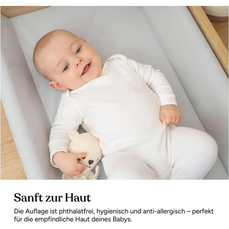 Ehrenkind Wickelauflage Wickelunterlage abwaschbar, Hygienisch, Sicher und Vielseitig – Bild 2