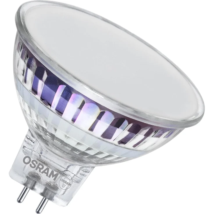 OSRAM LED Spot Lampe Star MR16 5,3W 827, 2700K warmweiß, GU5.3, 120°, 630 lm, quecksilberfrei