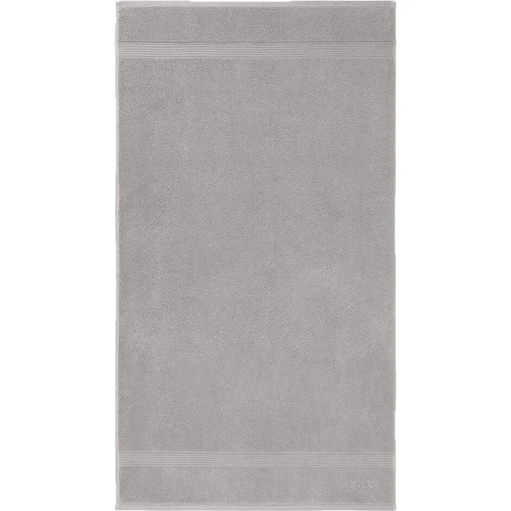 Hugo Boss Home Frottier Handtücher Loft|Handtuch 50x100 cm| silver