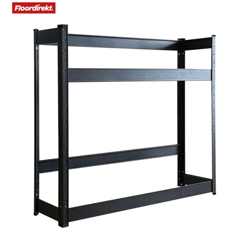 KARAT Getränkekistenregal für 6 Kisten - 110 x 110 x 30 cm - Getränkeregal, Kastenregal für Getränkekisten, Flaschenregal, Kastenständer - Regal für Getränkekästen (Osaka) – Bild 4