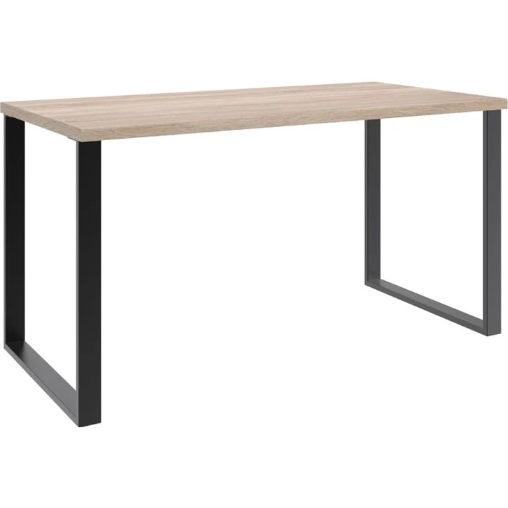 Home Desk Schreibtisch braun Holzwerkstoff 70cm x 140cm x 75cm