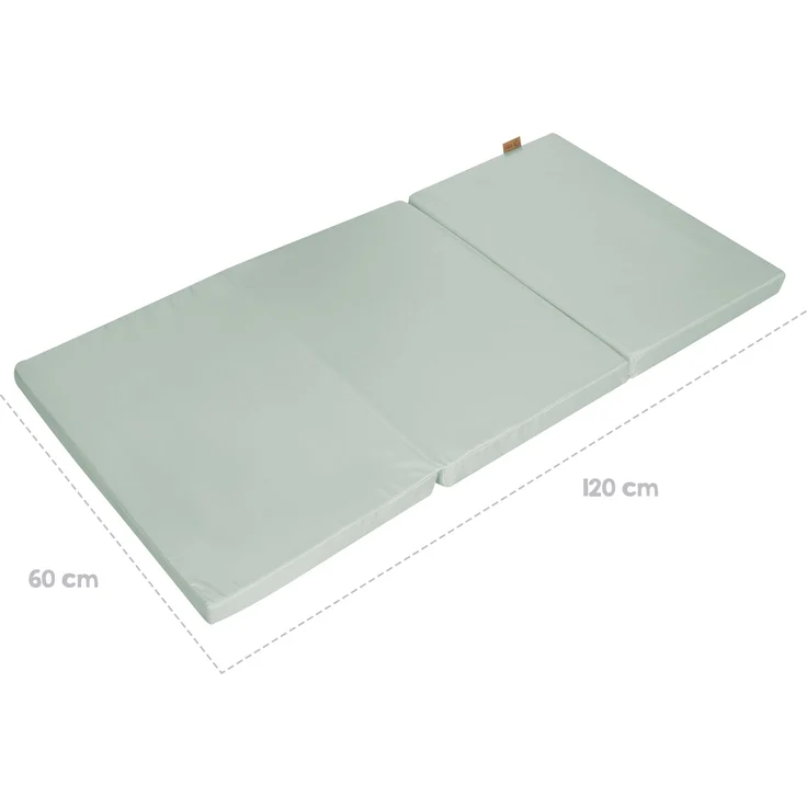 roba Reisebettmatratze 60 x 120 cm 'roba Style frosty green' inkl. Tragetasche – Bild 5