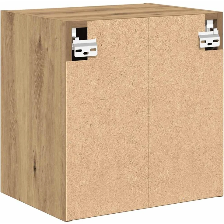 vidaXL Garagen-Wandschränke 2 Stk. Artisan-Eiche Holzwerkstoff 860642 – Bild 5