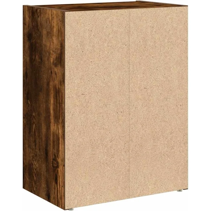vidaXL Bücherregal Räuchereiche 40x24x52 cm Holzwerkstoff 860359 – Bild 4