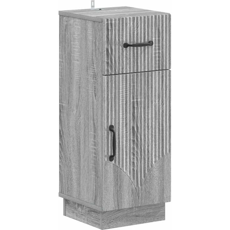 vidaXL 4-teiliges Badezimmer-Schrank-Set HOORN Sonoma-Grau 3417960 – Bild 3