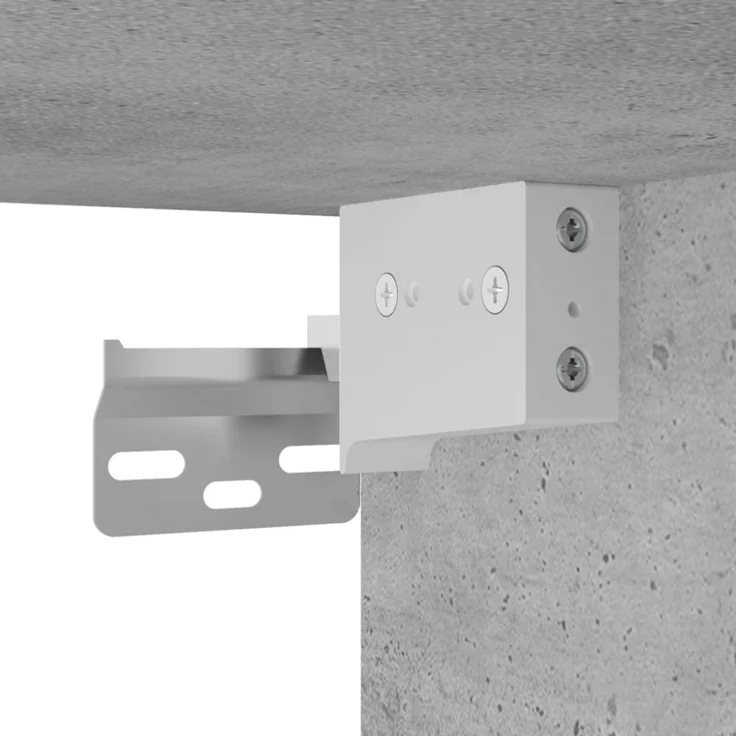 vidaXL 5-tlg. Wohnwand Betongrau Holzwerkstoff 3216460 – Bild 11