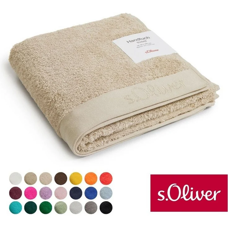 s.Oliver Handtuch s. Oliver Handtuch, Walkfrottier (1-St), besonders weich und saugfähig – Bild 1