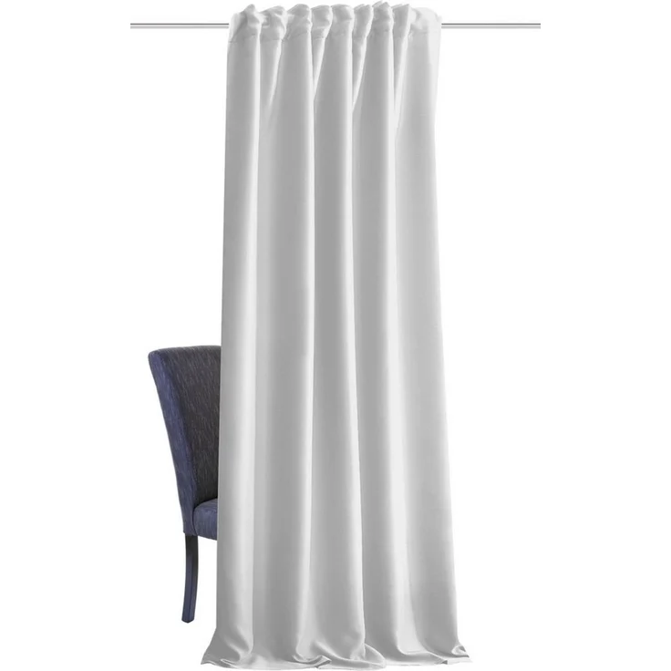 HOME WOHNIDEEN Vorhang 85970 Akustik- &Verdunkelungsvorhang ACUSTICO 245x135 cm Hellgrau (1 St), verdunkelnd, 100% Polyester – Bild 3