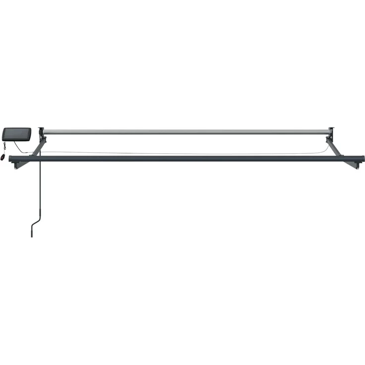 vidaXL Manuelle Gelenkarmmarkise mit LEDs 3,5 x 2 m 3419383 – Bild 7