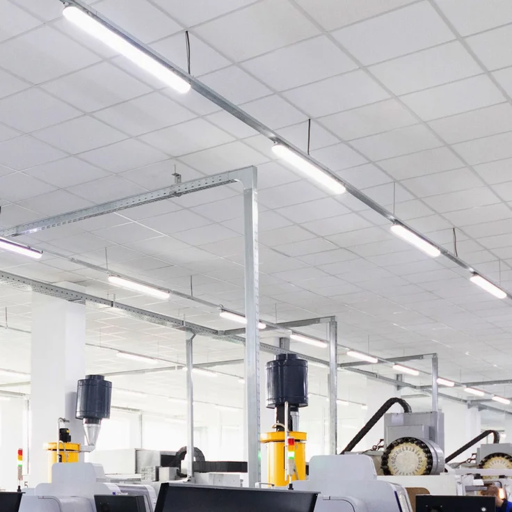 7er Set LED Wannenleuchten, 4000 Lumen, kaltweiß, L 156 cm VT-15022 – Bild 4