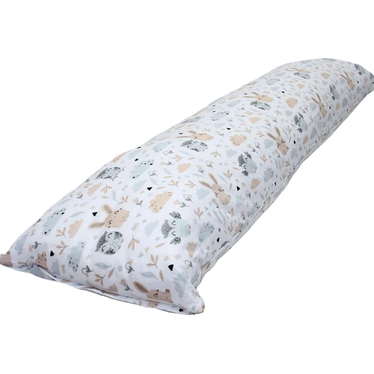 EMI & SAM Stillkissen Bezug Ersatzbezug 40x145cm für Seitenschläfer, 21L. Waldfamilie - Bezug – Bild 1