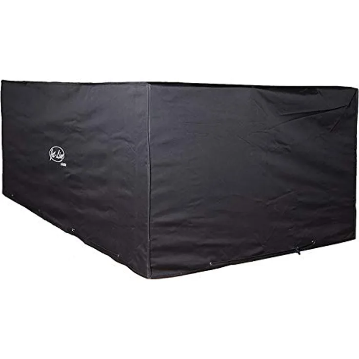 Jet-Line Möbelabdeckung für Gartenmöbel schwarz 185 x 118 x 70 cm