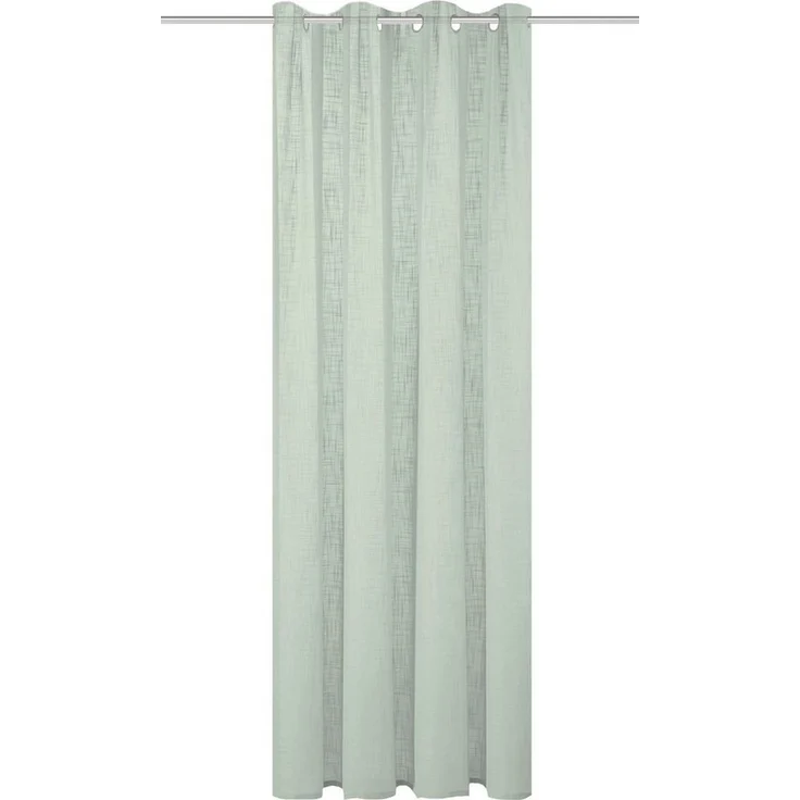 Home Basics Vorhang SOFTY (1 St), Ösen, halbtransparent, Ösenschal SOFTY Uni – Bild 3