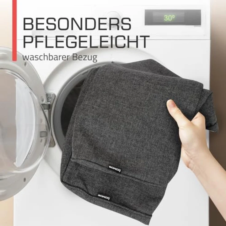 bomoe Outdoor Loungekissen Rückenkissen mit UV-Schutz, waschbar und wasserabweisend, in verschiedenen Farben erhältlich – Bild 5