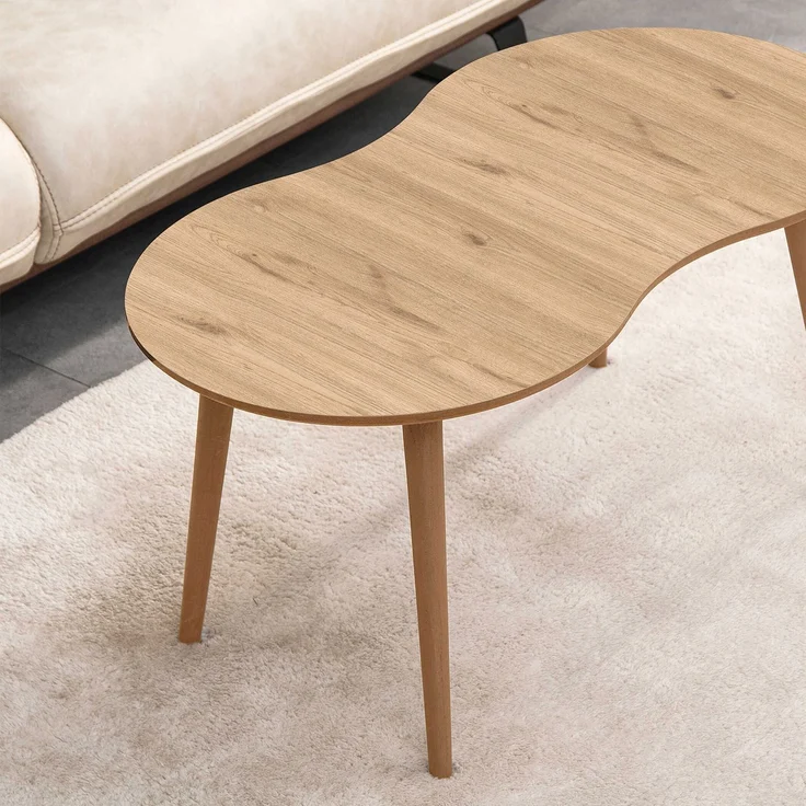 Skye Decor 'Moon - Oak' Couchtisch, Eiche, 99 x 45 x 54 cm – Bild 2