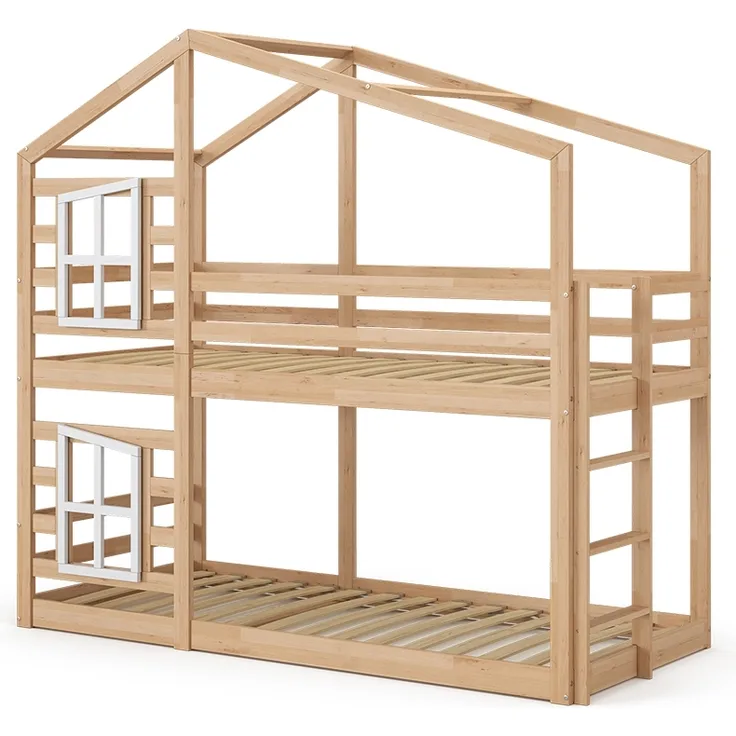 Etagenbett Maja Naturholz 90x200 cm Vitalispa