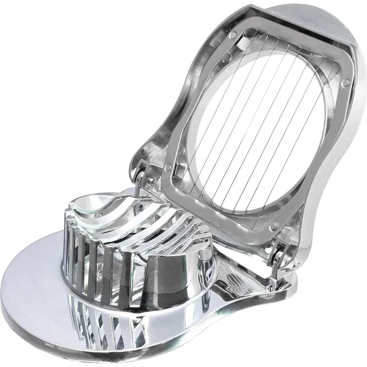 Eierschneider Eierteiler Massiv Zerkleiner Mozzarellateiler Messer Eggcutter – Bild 1