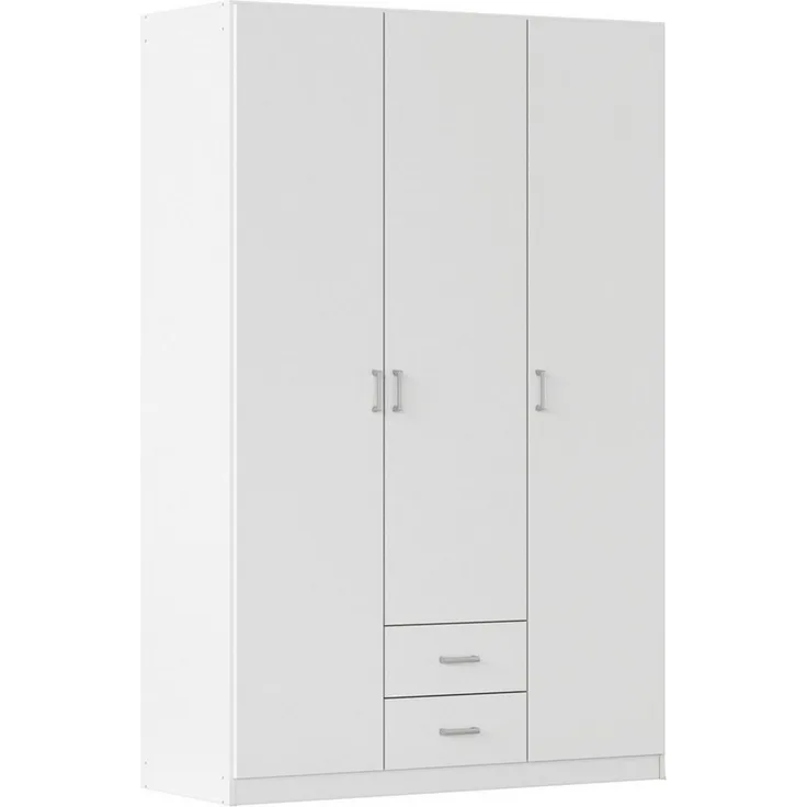 rauch Kleiderschrank Schrank Schlafzimmerschrank Garderobe Stauraum GAMMA Breite 136 cm (in 3 Ausstattungen BASIC/CLASSIC/PREMIUM (inkl. SOFT-CLOSE-Funktion) mit Schubladen, verschiedene Griff-Varianten TOPSELLER MADE IN GERMANY