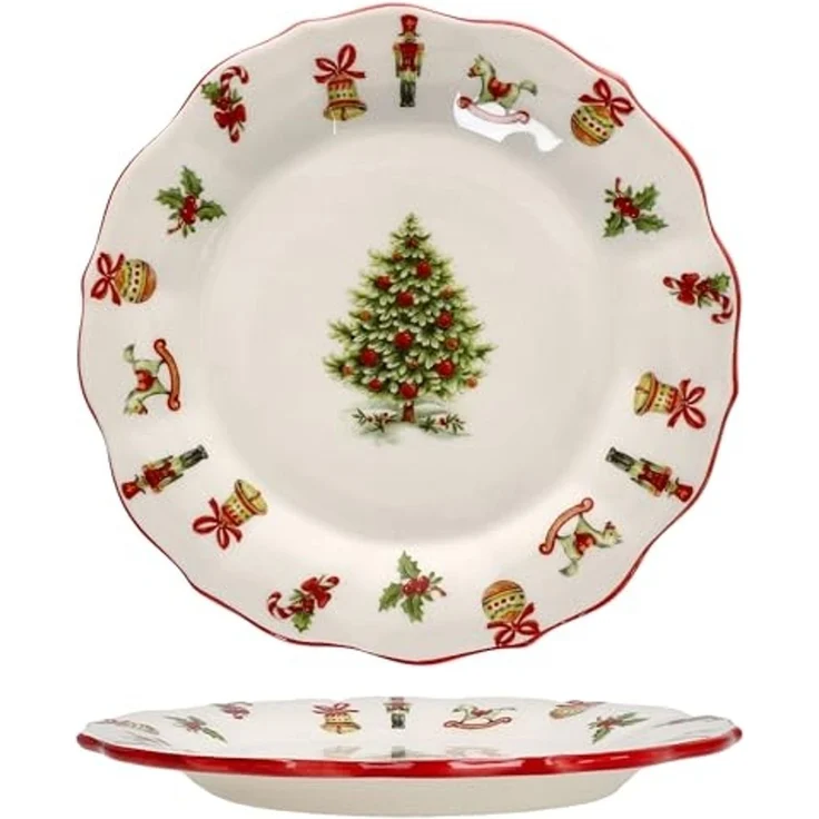 MamboCat Frühstücksteller Maestro Natale Kuchenteller Dessert-Teller Frühstück Weihnachten – Bild 3