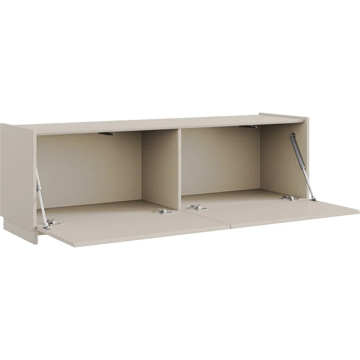 Selsey 'Magro' – TV-Lowboard hängend oder stehend 2-türig, Kaschmirgrau, 140 cm – Bild 10