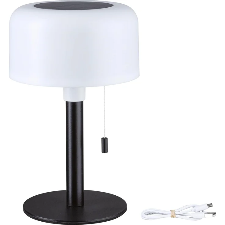 Paulmann 94607 LED Akkuleuchte Bartja 2700K IP44 dimmbar schwarz – Bild 13