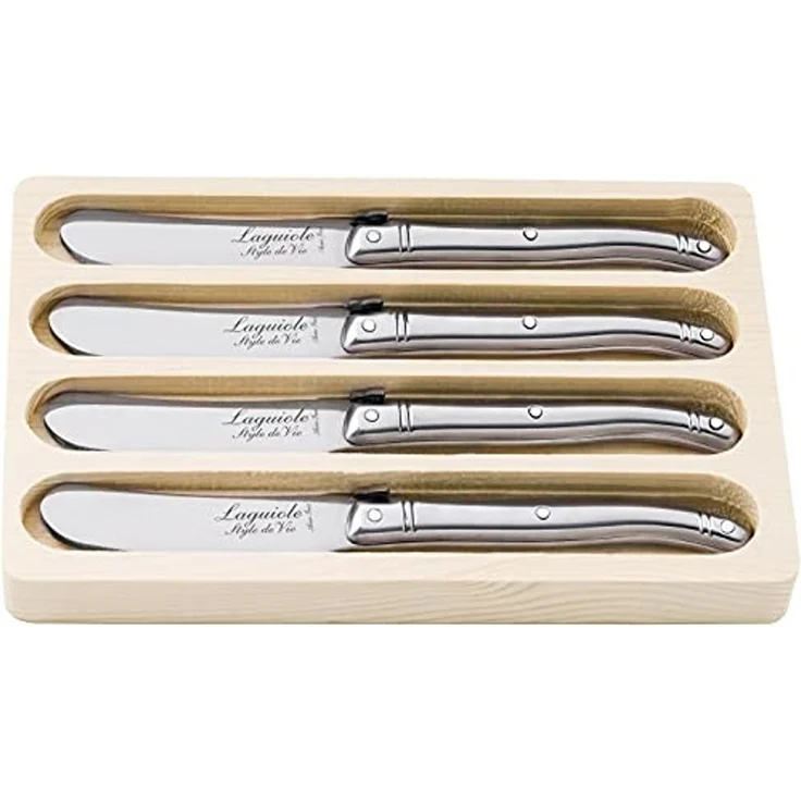 Butter-Messer Laguiole Set aus 4 Stück – Bild 1