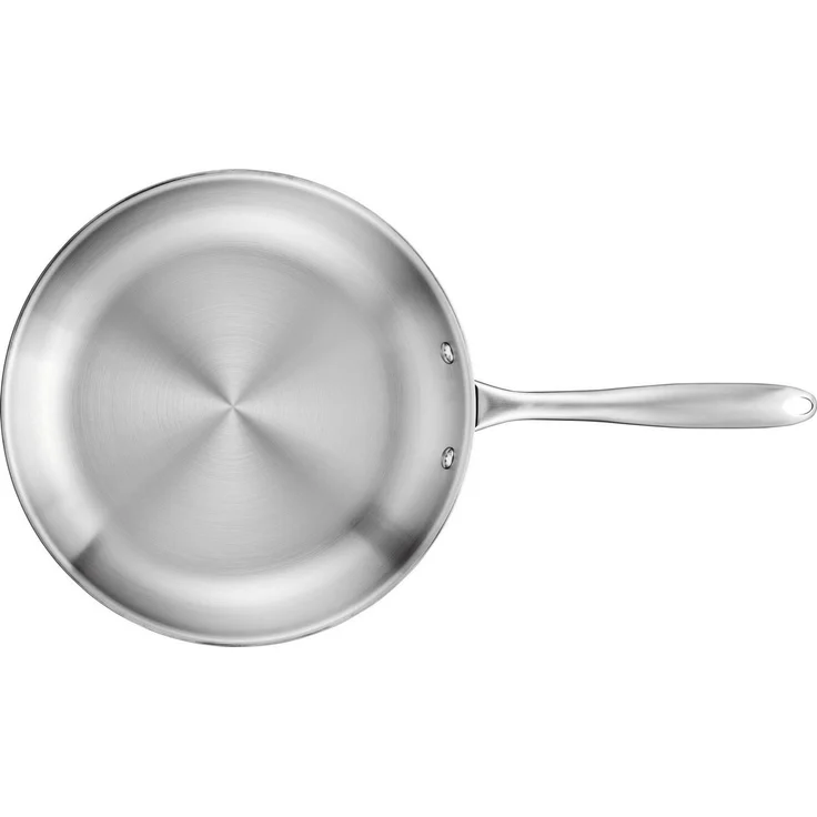 HENCKELS by ZWILLING Bratpfanne Glace, Edelstahl (1-tlg), Hochwertiger Edelstahl, Ideal für scharfes Anbraten, Induktion – Bild 3
