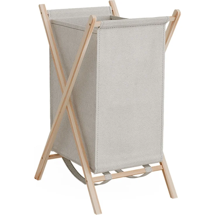 Wäschekorb Bruno Beige 40 x 64 cm Vicco – Bild 1