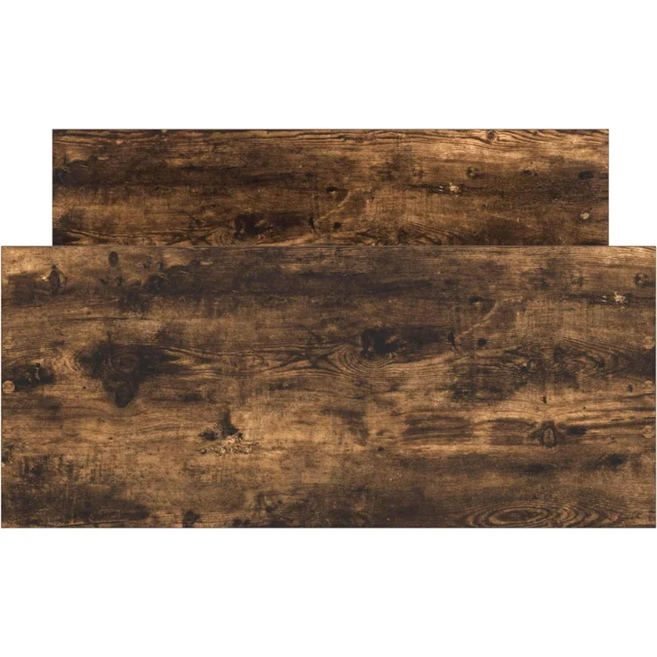 vidaXL Bettgestell mit Kopfteil Geräucherte Eiche 80 x 200 cm 8009029 – Bild 4