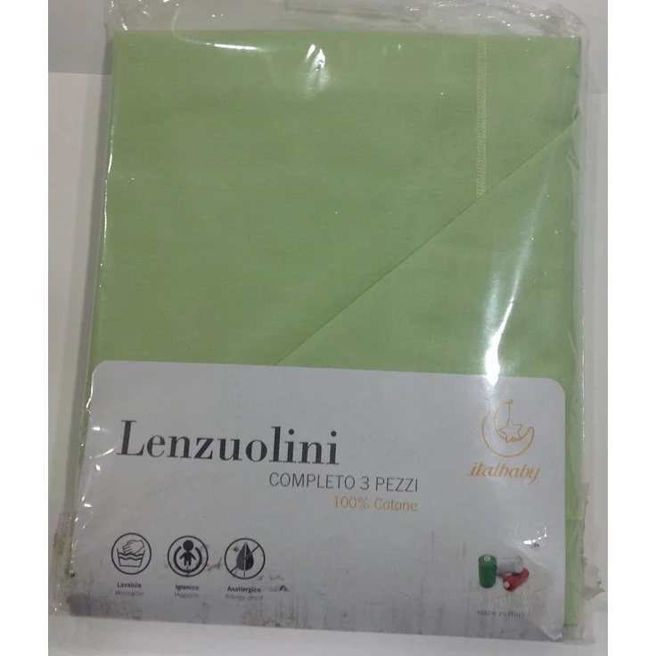 ITALBABY 020.1010 – 10 Set 3 lenzuoline für Kinderbett