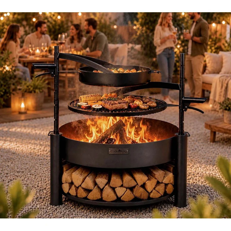 CookKing Grillset Montana 1 | mit Feuerschale,