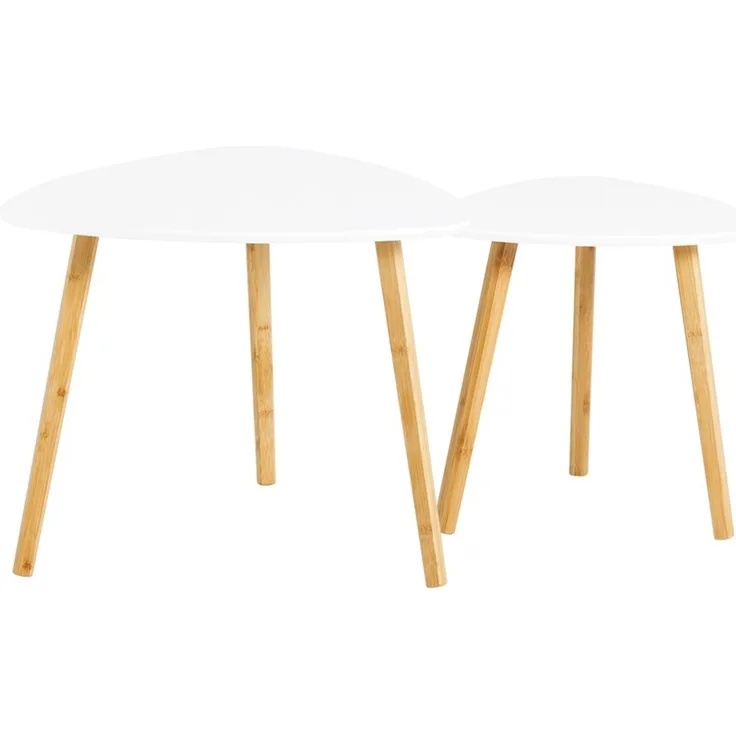 SoBuy 2er Set Beistelltisch Couchtisch