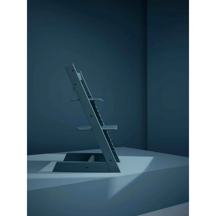 Stokke 'Tripp Trapp' Hochstuhl, fjord blue, höhenverstellbar, Buche – Bild 3
