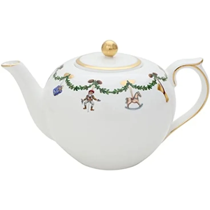 Royal Copenhagen Starfluted Christmas Teekanne