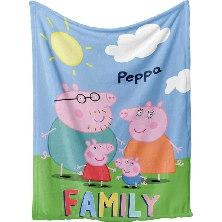 Babydecke Decke Peppa Wutz, Peppa Pig – Bild 2