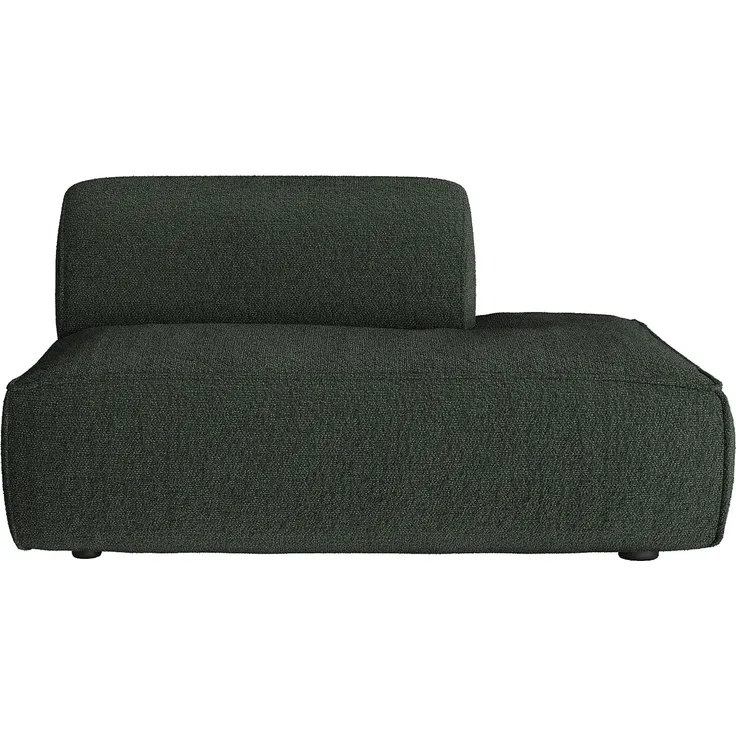Vente-unique - CAMILIO Sofa Stoff Grün - B 102 cm x H 74 cm x L 270 cm – Bild 6