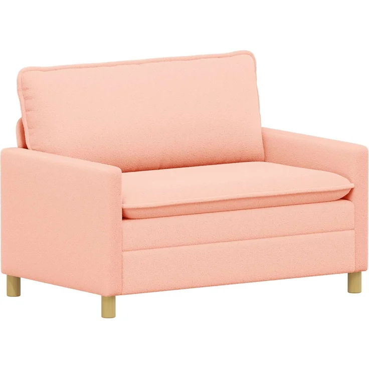 vidaXL Sofa Set 2 stk. Rosa Stoff 3417037 – Bild 4