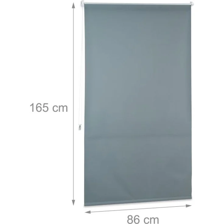 Verdunkelungsrollo grau 60 bis 120 breit 10021307_736 – Bild 3