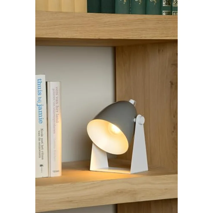 LUCIDE CHAGO - Tischlampe - 1xE14 - Grau – Bild 6