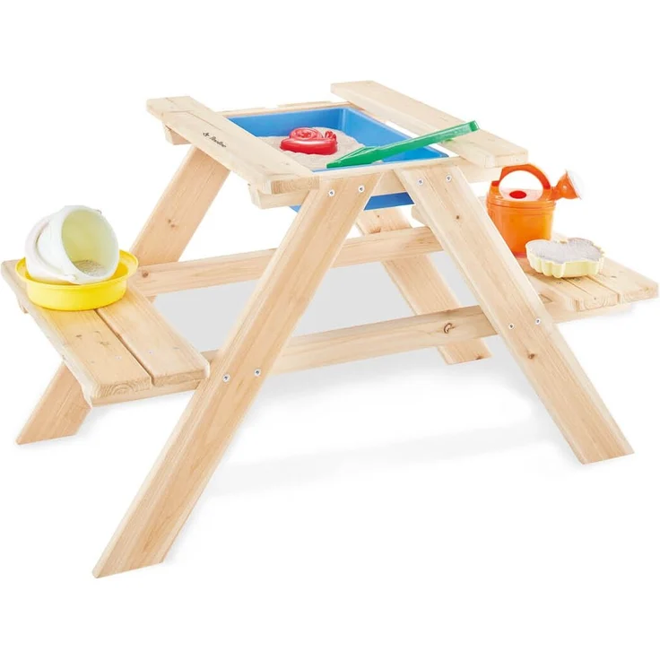 Kindersitzgarnitur „Matsch-Nicki für 2”, natur – Bild 6