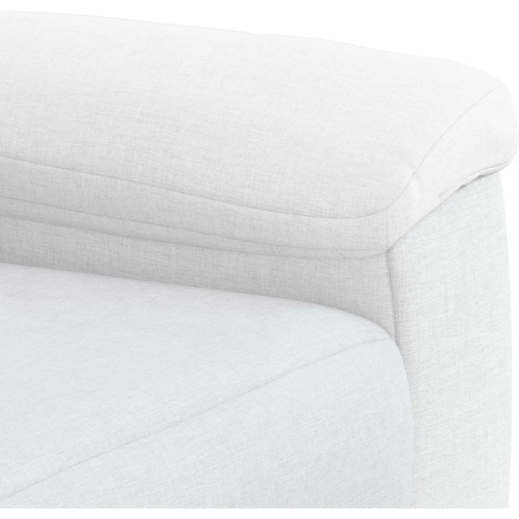 vidaXL Sofa Weiß 214 x 90 x 95 cm Stoff 42040975 – Bild 6