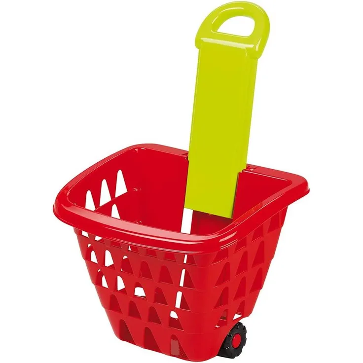 Supermarkt Einkaufs-Trolley (Rot)