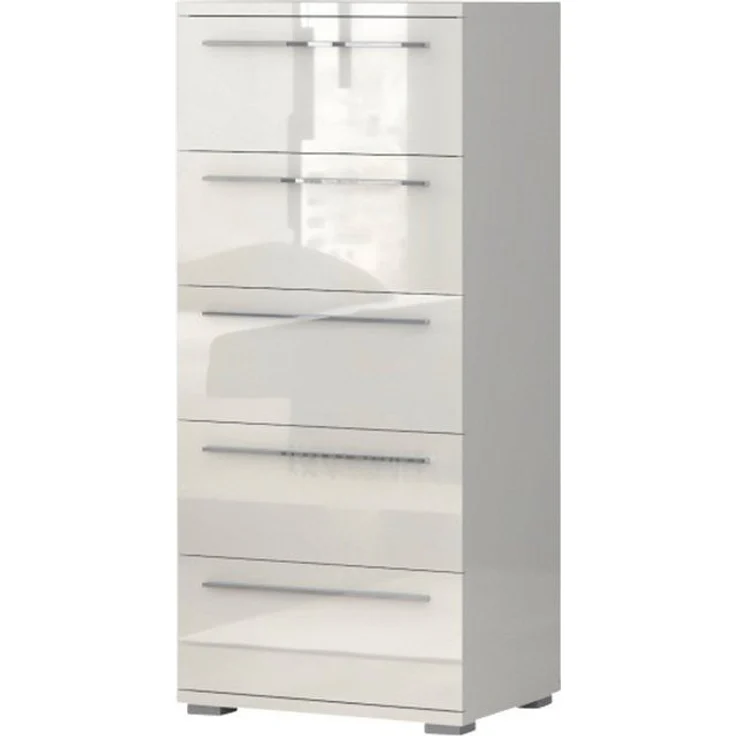 OTTO home Schubkastenkommode Piano, mit 4 oder 5 Schubladen, FSC-zertifizierter Holzwerkstoff, UV lackiert hochglänzend,Soft-Close Funktion, in 2 Breiten und 2 Höhen – Bild 4