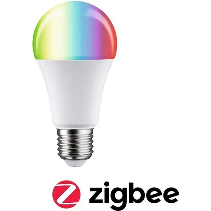 Paulmann 29144 Standard 230V Smart Home Zigbee LED Birne 806lm 9W RGBW+ dimmbar Matt Leuchtmittel – Bild 4