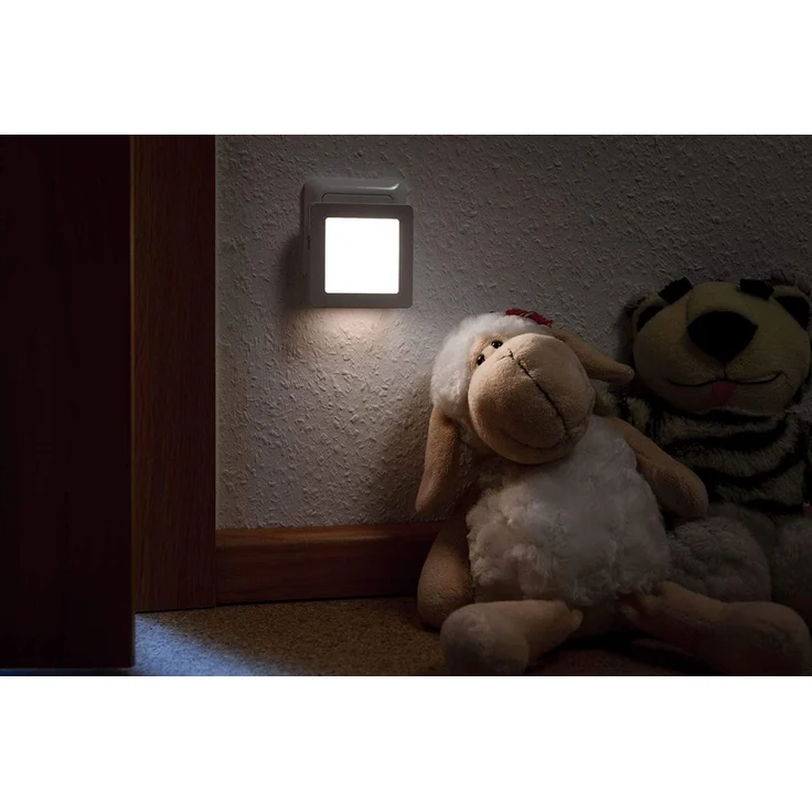 'Paulmann' NACHTLICHT 28LM 2700K Weiß (ESBY MIT SENS 22L223), (BxH) 80x80 cm, Helligkeit: in zwei Stufen wählbar – Bild 8